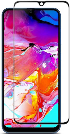 5D 0.3mm Adeziv complet Full Face Tempered Glass Negru (Galaxy A15)