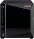 Asustor Drivestor 4 Pro Gen2 (AS3304T v2) NAS Tower με 4 θέσεις για HDD