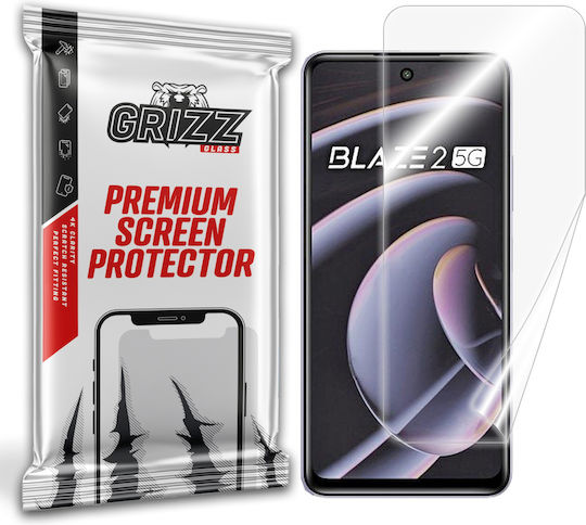 GrizzGlass Lentilă Cameră Telefon Mobil Negru pentru (Lava Blaze 2 5G)