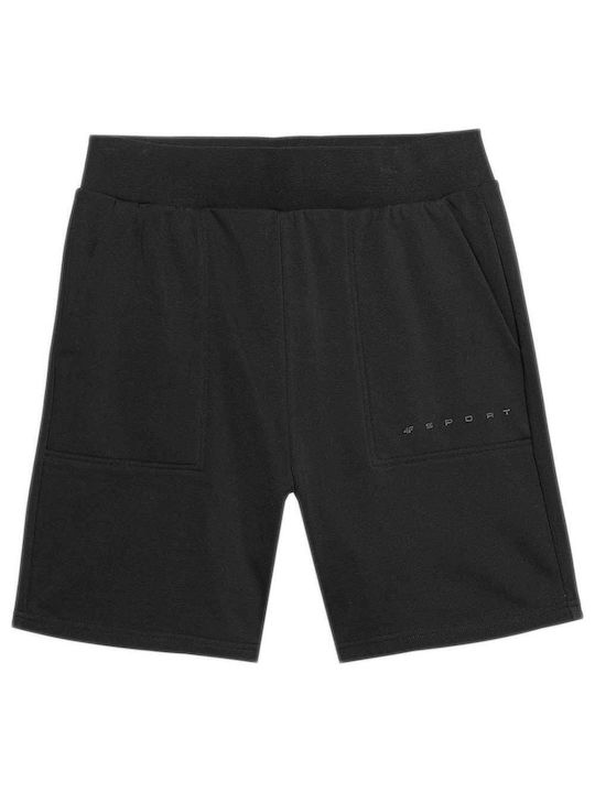 4F Sportliche Herrenshorts Schwarz