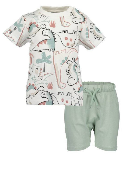 Blue Seven Kinder Set mit Shorts Sommer 2Stück Grün