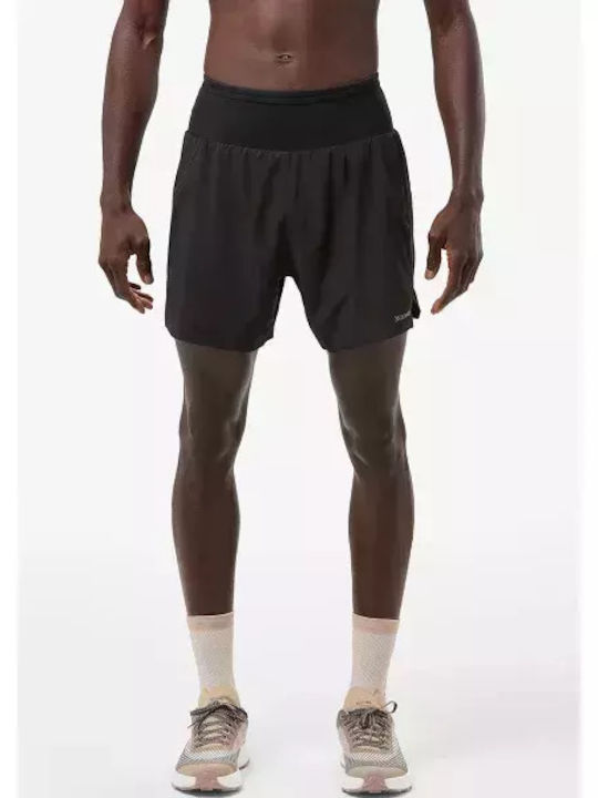 Men's Athletic Shorts Black - Black