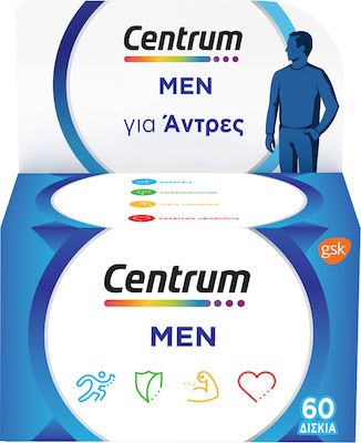 Centrum Men Vitamin for Energy & Immune System Boost 60 tabs