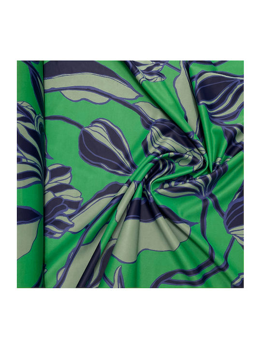 Clothing Fabric Green Rose