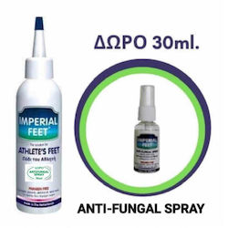 Imperial Feet Athlete's Foot, 75ml Gift Anti-fungal Spray Antifungal 30ml.