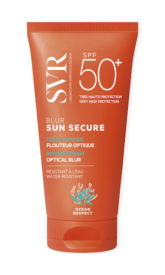 SVR Laboratoire Sun Secure Blur SPF50+ Αντιηλιακή Κρέμα Προσώπου με Ματ Αποτέλεσμα & Χωρίς Άρωμα, 5Oml