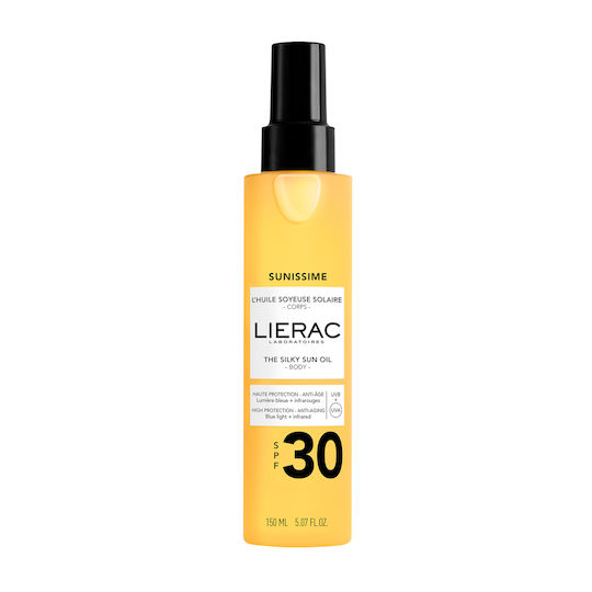 Lierac Sunissime The Silky Sun Sonnenschutzöl für den Körper SPF30 150ml