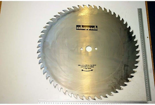 Scheppach Диск за рязане с 56 Зъба 500мм