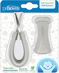Dr. Brown's Βρεφικό Ψαλιδάκι Νυχιών Λευκό