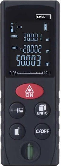 Emos Laser Distance Meter M0502 with Range up to 40m