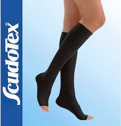 Scudovaris Lower Knee Sock Class I With microfibres 18-21mmhg Code 430 - Nero