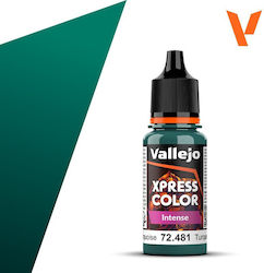 Acrylicos Vallejo σε Τιρκουάζ χρώμα 18ml