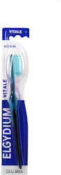 Elgydium Vitale Toothbrush With Non-Slip Handle...
