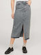 Jack & Jones Maxi Skirt in Gray color