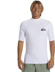 Quiksilver Everyday UPF 50 Αντηλιακή Μπλούζα Λευκή