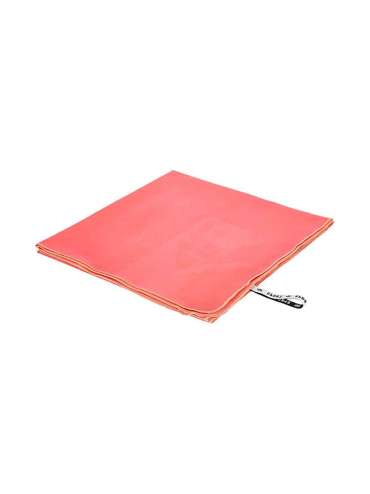 4F Πετσέτα Γυμναστηρίου με Μικροΐνες Ροζ 80x170cm
