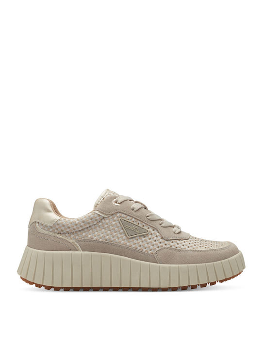 S.Oliver Γυναικεία Sneakers Taupe
