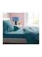 MayHome Sheet Sets Semi-Double 180x240cm. Monochrome Petrol 3pcs