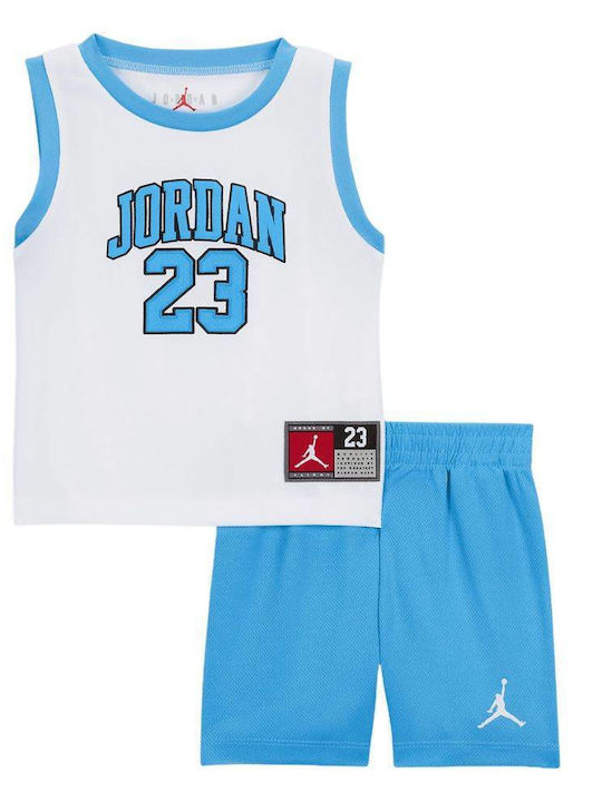 Nike Kinder-Set mit Shorts Sommer 2Stück University Blue Jordan
