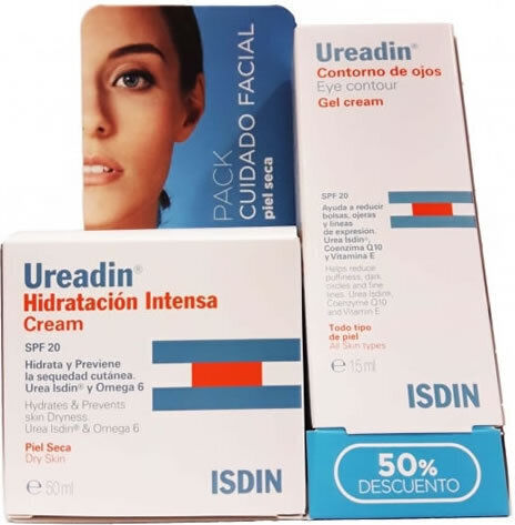 Isdin Ureadin Anti-Falten Normale Haut Spf20 50ml Duplo Eye Contour 15ml