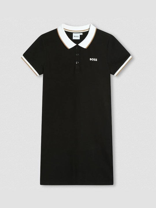 Hugo Boss Rochie pentru Copii Negru