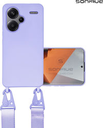 Sonique Strap Back Cover Silicon 0.5mm cu Curea...