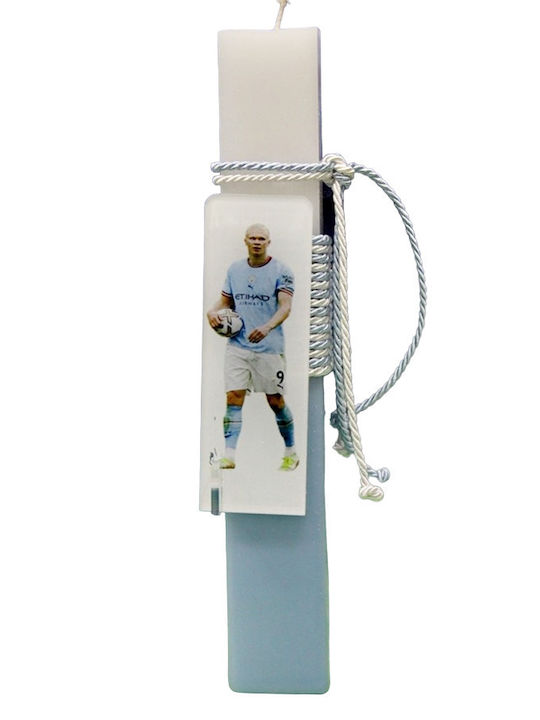 Osterkerze (gerakis) Fußball Haal. Plexiglas 25...