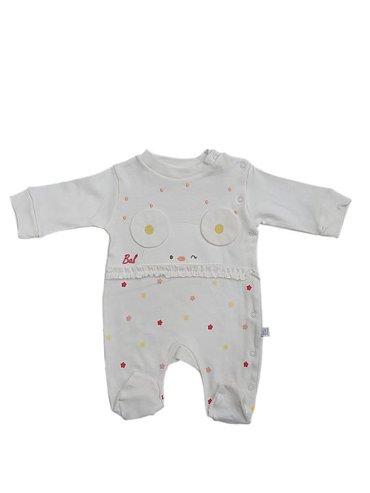 Babybal Baby Strampler White