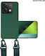 Sonique Back Cover Silicon 0.5mm cu Curea Verde...