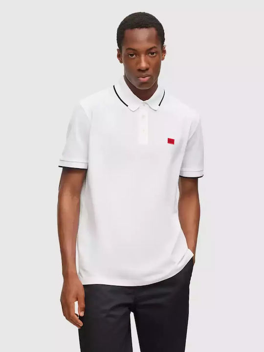 Hugo Deresino232 Polo T-shirt Λευκό