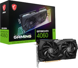 MSI GeForce RTX 4060 8GB GDDR6 Gaming Κάρτα Γραφικών