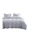 MayHome Pillowcase Set with Envelope Cover Gray 50x70cm.