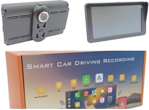 Set Camera DVR Auto 1080P cu Ecran 5" pentru Parbriz & Camera de Marsarier