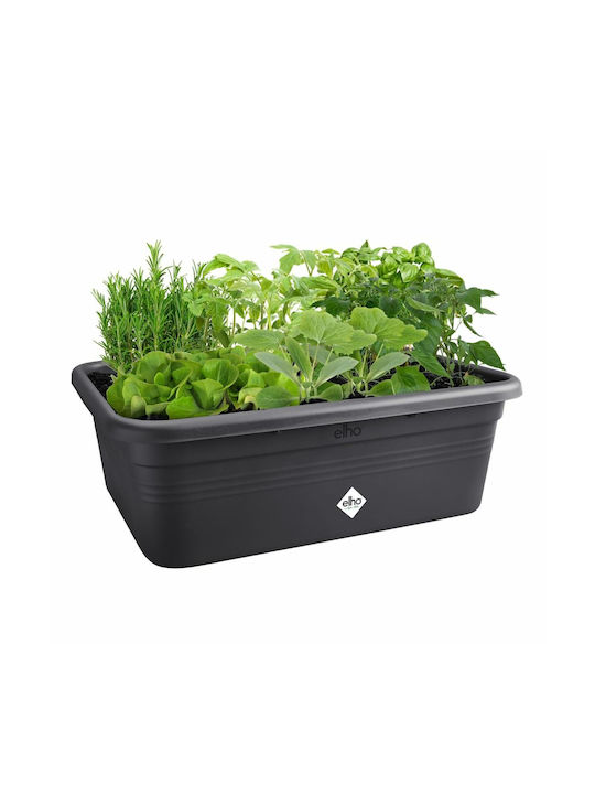 Elho Flower Pot 7.4x26.8cm Black