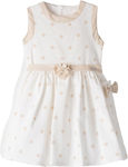 Evita Children's Dress Sleeveless Set with Accessories beige