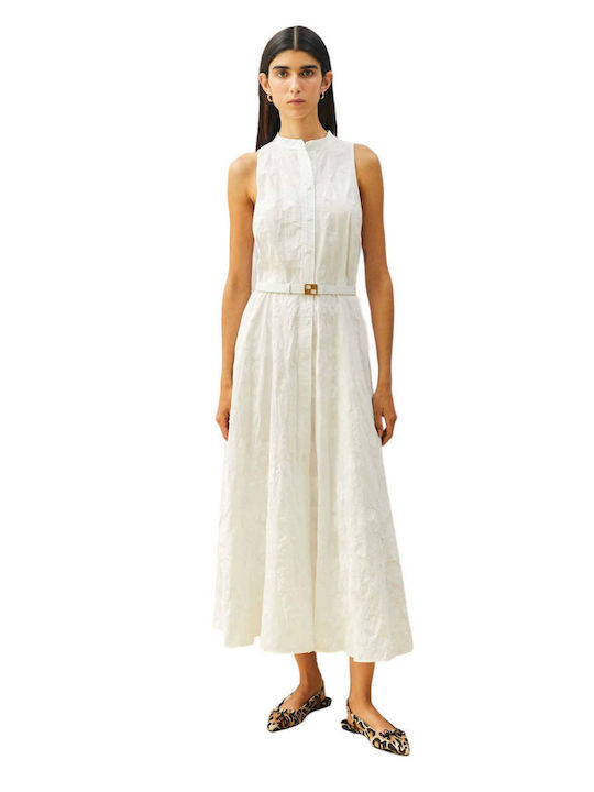 Beatrice Maxi Φόρεμα Λευκό