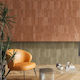 Marca Corona Floor / Wall Interior Matte Porcelain Tile 24x6cm Rosso