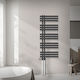 LuxeBath Towel Rail Bathroom 1200x500 Gray