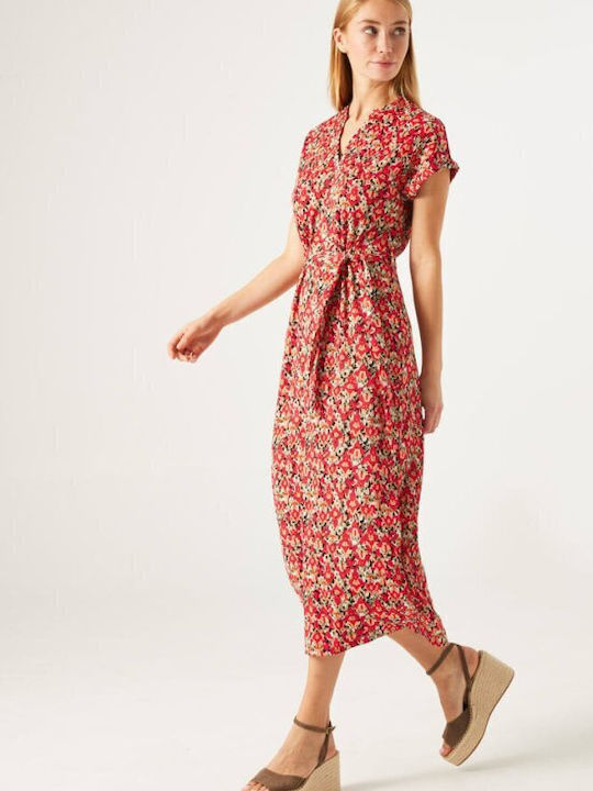 Garcia Midi Dress Lush Pink