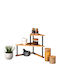 Kesper Επιτραπέζια Βάση Bamboo 52x29.5x39.2εκ. Μαύρη