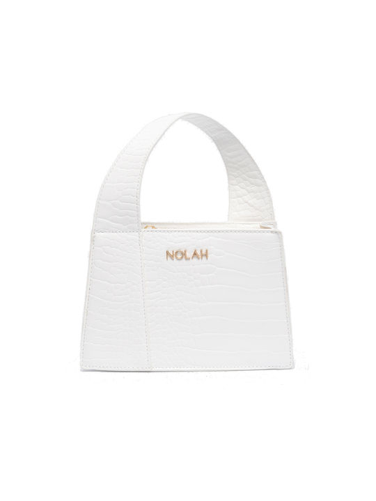 Nolah Γυναικεία Τσάντα Ώμου Λευκή