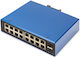 Digitus DN-651159 Managed L2 PoE Switch με 16 Θύρες Gigabit (1Gbps) Ethernet και 2 SFP Θύρες
