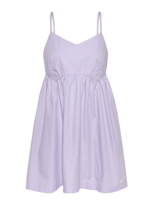 Tommy Hilfiger Mini Φόρεμα Λιλά