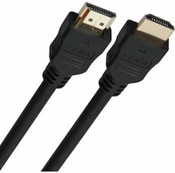 ORB HDMI 2.0 HDMI male - HDMI male 2m Μαύρο ORB HDMI 2.0 HDMI male - HDMI male 2m Μαύρο