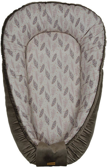 Bebe Stars Baby Nest Brown 55x86cm