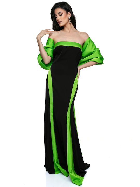 RichgirlBoudoir Maxi Rochie Green