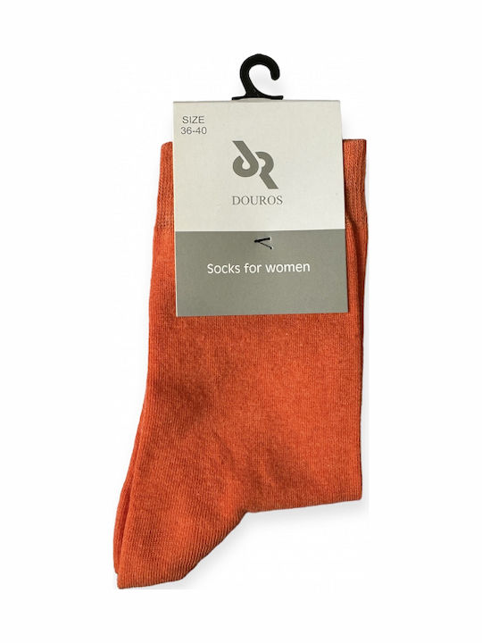 Douros Socks Γυναικείες Κάλτσες Πορτοκαλί