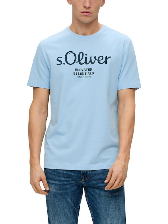 s.Oliver Red Label T-shirt Γαλάζιο