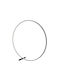Viokef Circle LED Φωτιστικό Δαπέδου Υ89.5xΜ89.5εκ. με Θερμό Λευκό Φως 1575lm Μαύρο