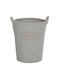 Iliadis Decorative Basket Wicker with Handles Gray 34x34x52cm